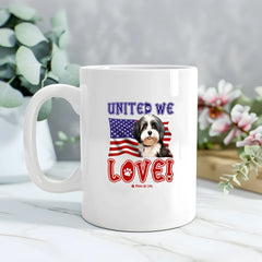 20oz Mug | United We Love Personalized Dog Breed Coffee Mug Jumbo 20oz