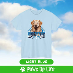 Greatest Dog Dad Personalized T-Shirt Gift for Him - TShirt Tee | Paws Up Life, LLC