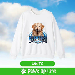 Greatest Dog Dad Personalized Sweatshirt Gift for Him | Paws Up Life, LLC