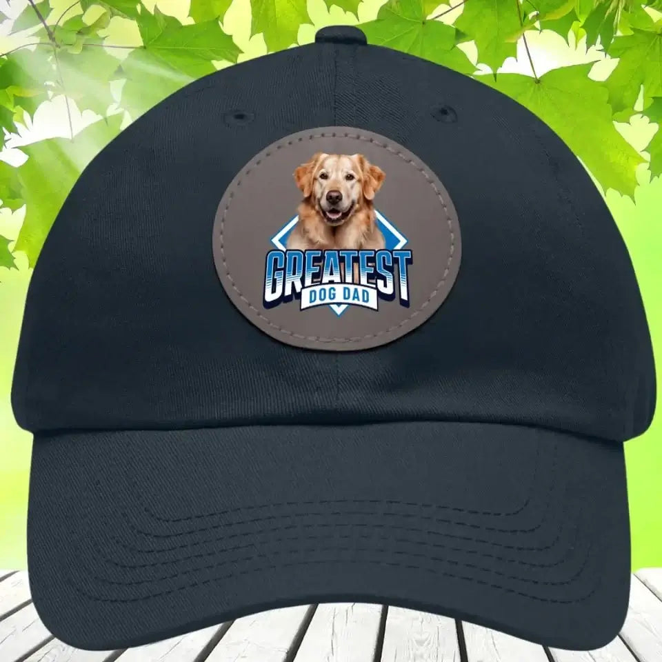 Greatest Dog Dad Personalized Baseball Style Hat Adult Adjustable Gift for Him | Paws Up Life, LLC