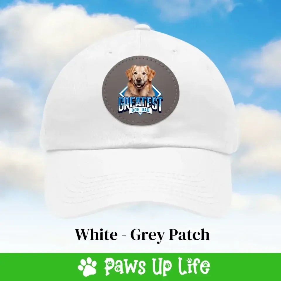 Greatest Dog Dad Personalized Baseball Style Hat Adult Adjustable Gift for Him | Paws Up Life, LLC