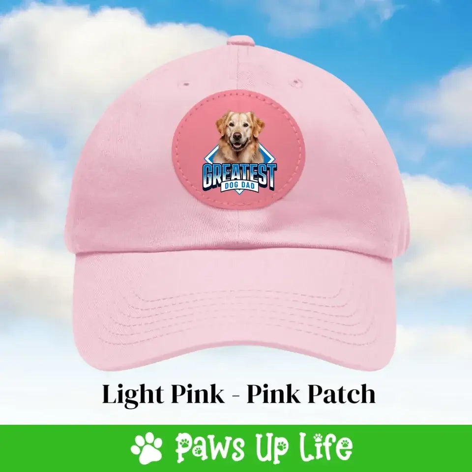 Greatest Dog Dad Personalized Baseball Style Hat Adult Adjustable Gift for Him | Paws Up Life, LLC