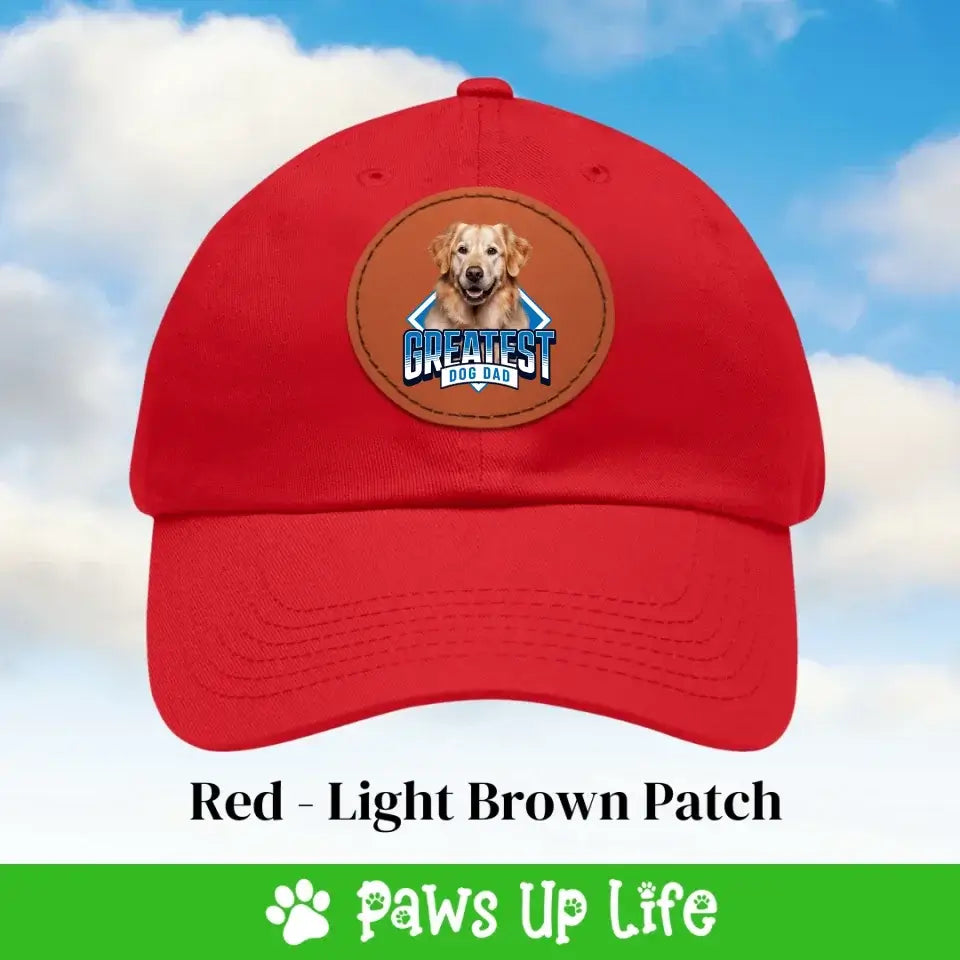 Greatest Dog Dad Personalized Baseball Style Hat Adult Adjustable Gift for Him | Paws Up Life, LLC