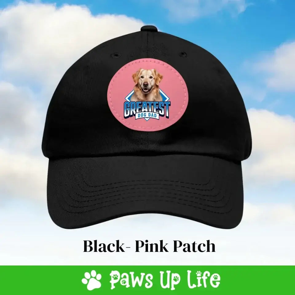 Greatest Dog Dad Personalized Baseball Style Hat Adult Adjustable Gift for Him | Paws Up Life, LLC