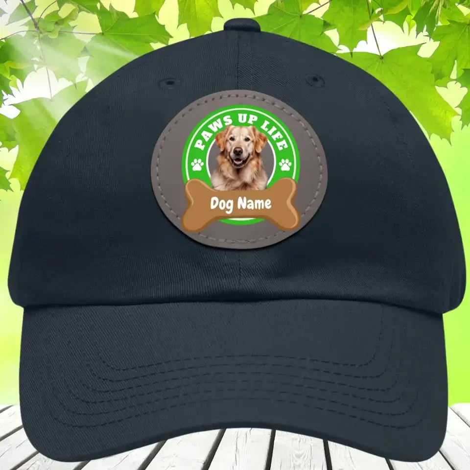 Paws Up Life Personalized Branded Baseball Hat Cap for Dog Lovers - Adult Adjustable | Paws Up Life, LLC