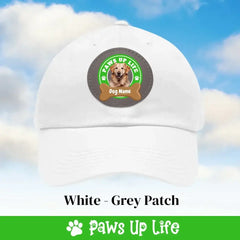 Paws Up Life Personalized Branded Baseball Hat Cap for Dog Lovers - Adult Adjustable | Paws Up Life, LLC