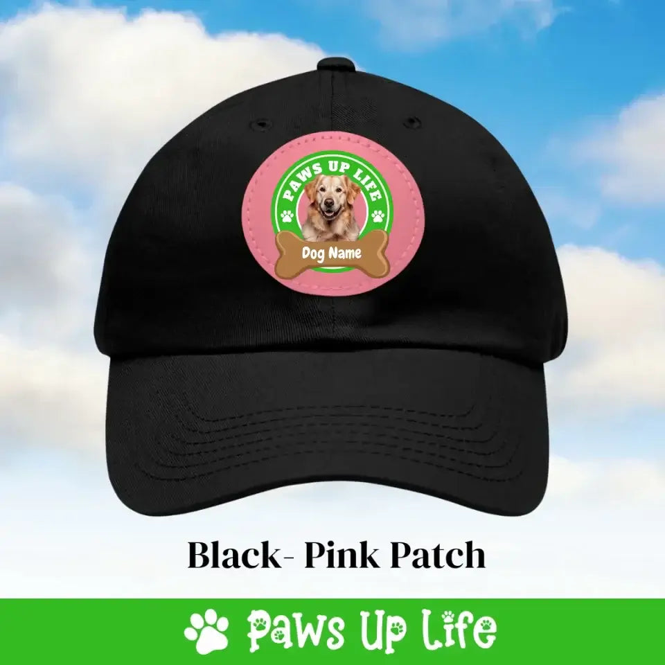 Paws Up Life Personalized Branded Baseball Hat Cap for Dog Lovers - Adult Adjustable | Paws Up Life, LLC