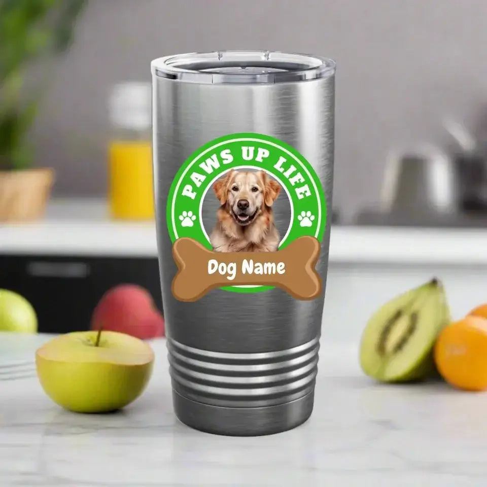 Paws Up Life Personalized Tumbler Cup for Dog Lovers | Paws Up Life, LLC