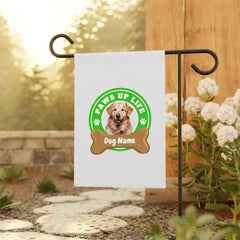 Paws Up Life Personalized Garden Flag for Dog Lovers | Paws Up Life, LLC