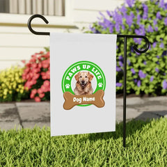 Paws Up Life Personalized Garden Flag for Dog Lovers | Paws Up Life, LLC