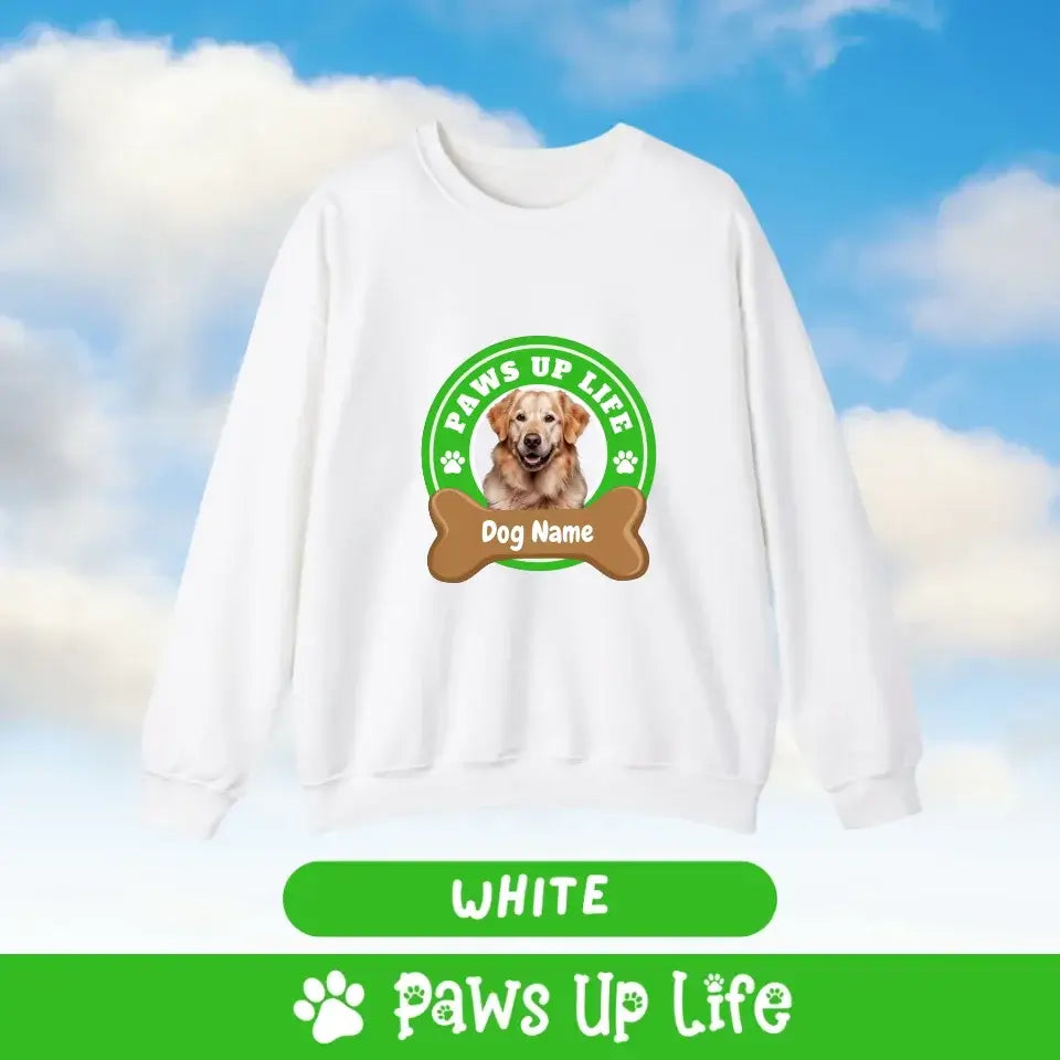 Paws Up Life Personalized Sweatshirt for Dog Lovers | Paws Up Life, LLC