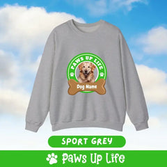 Paws Up Life Personalized Sweatshirt for Dog Lovers | Paws Up Life, LLC