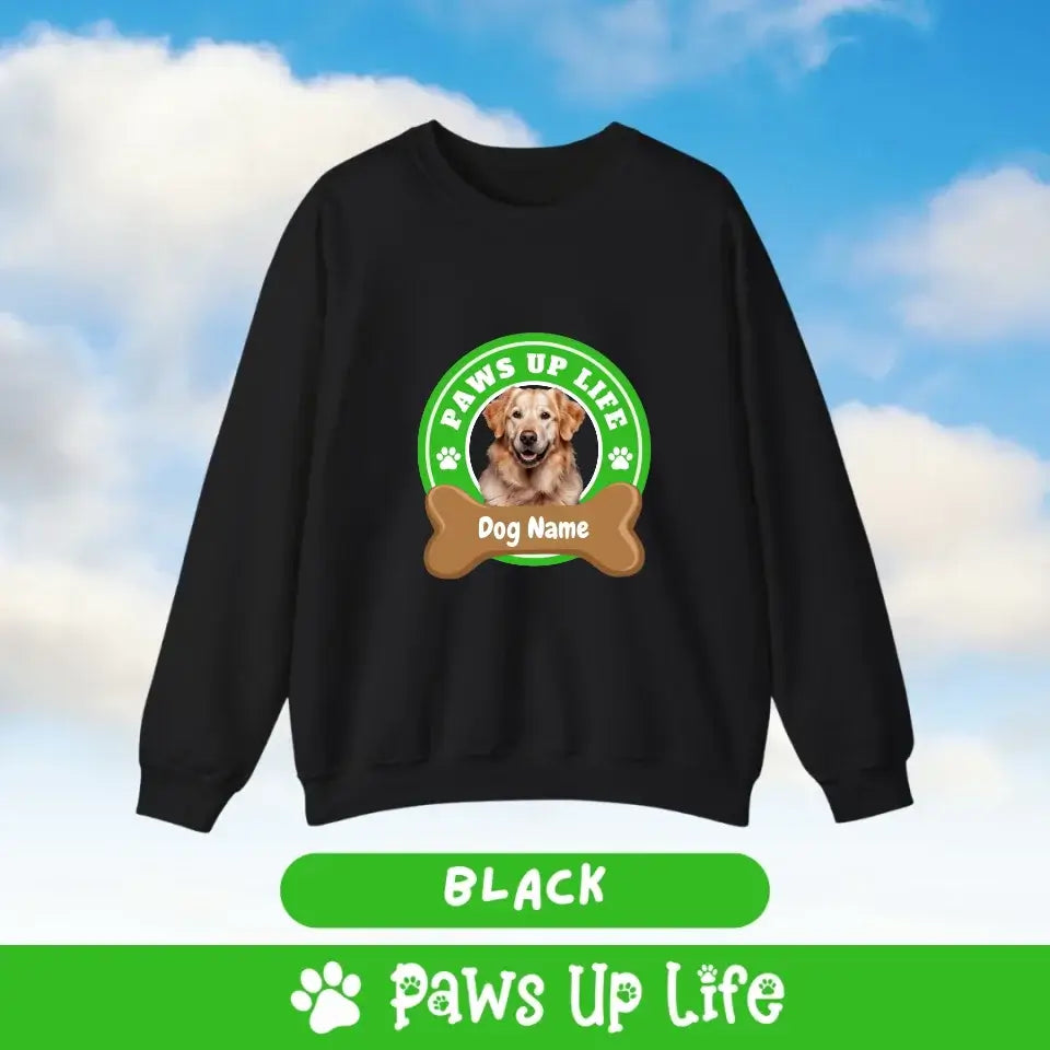 Paws Up Life Personalized Sweatshirt for Dog Lovers | Paws Up Life, LLC