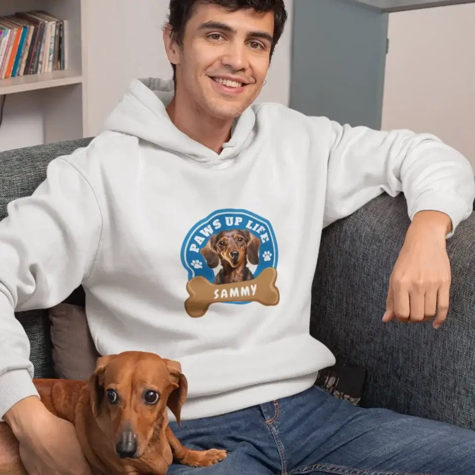 Paws Up Life Personalized Hoodie for Dog Lovers | Paws Up Life, LLC