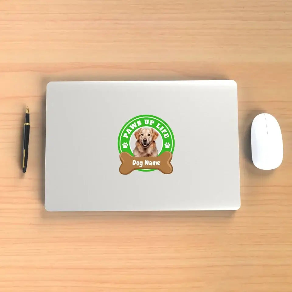 Paws Up Life Personalized Stickers for Dog Lovers | Paws Up Life, LLC