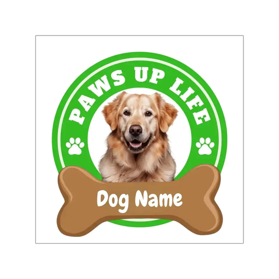 Paws Up Life Personalized Stickers for Dog Lovers | Paws Up Life, LLC