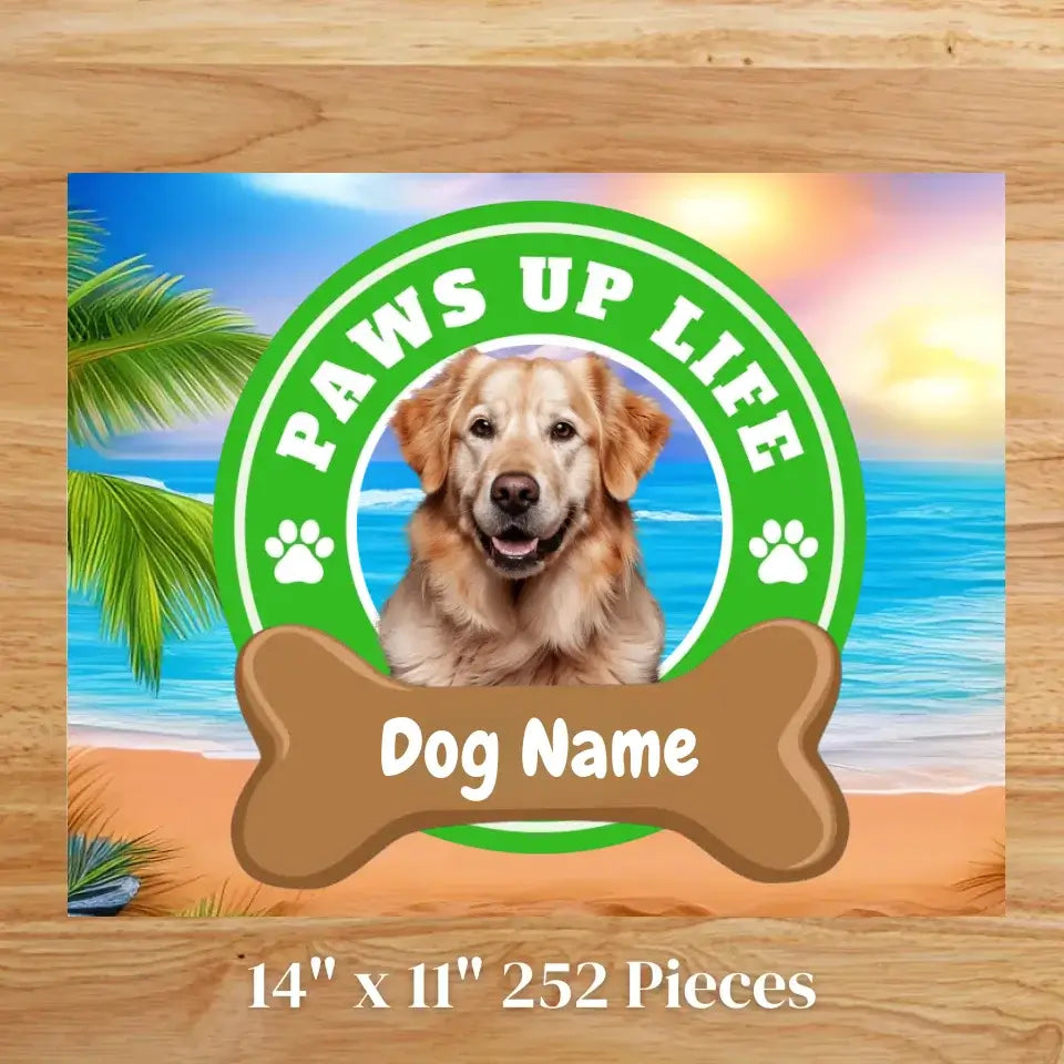 Paws Up Life Personalized Puzzles for Dog Lover Gifts | Paws Up Life, LLC