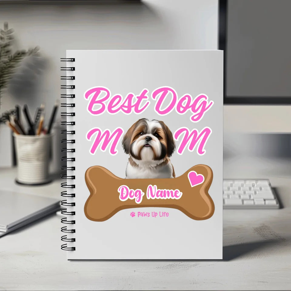 Personalized Dog Mom Notebook