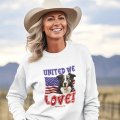 United We Love Sweatshirt Mockup