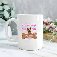 Rescue Dog Mom Mug | Personalized Dog Lover Gift