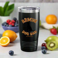 Rescue Dog Dad Tumbler | Personalized Dog Lover Adoption Gift