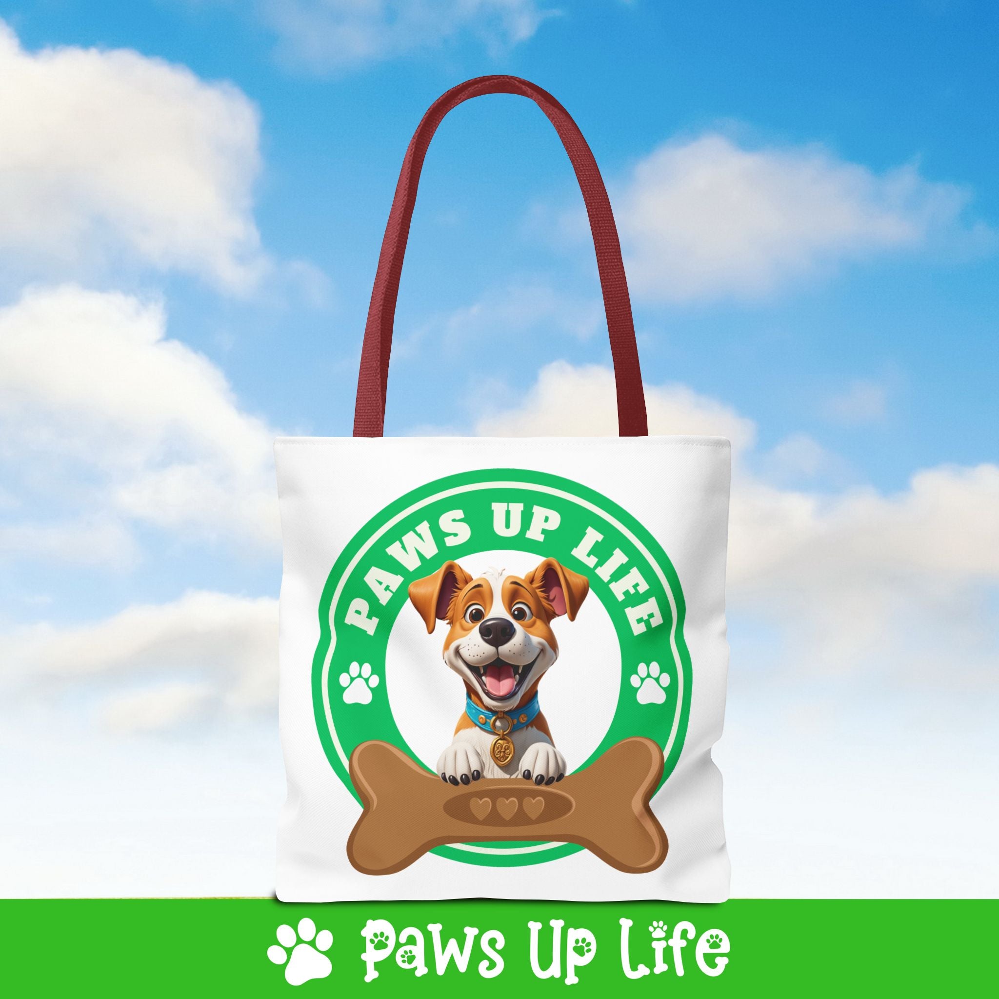 Paws Up Life Brand Tote Bag