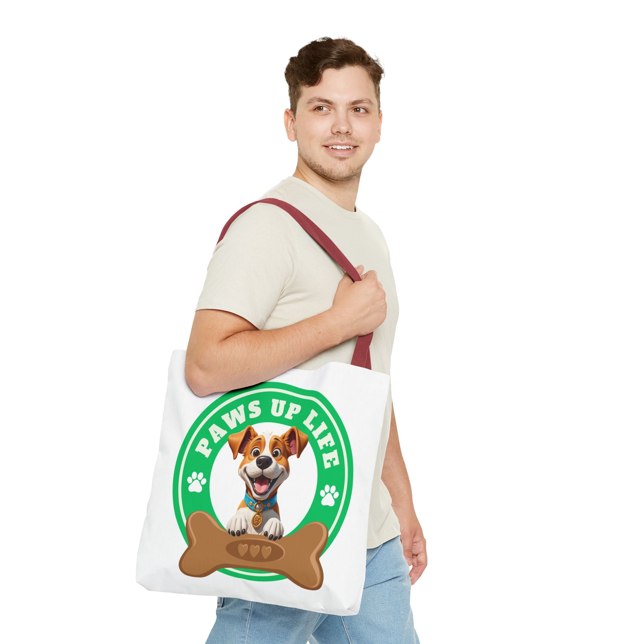 Paws Up Life Brand Tote Bag