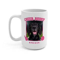 Boykin Spaniel Football Cheer Buddy Cheerleading Dog 15oz Large Coffee Mug Ceramic Drinkware Tea Washable | Paws Up Life, LLC