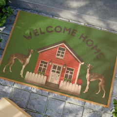 Italian Greyhound Welcome Mat: Elegant Design Tailored for Your Stylish Entryway Doormat 24X16