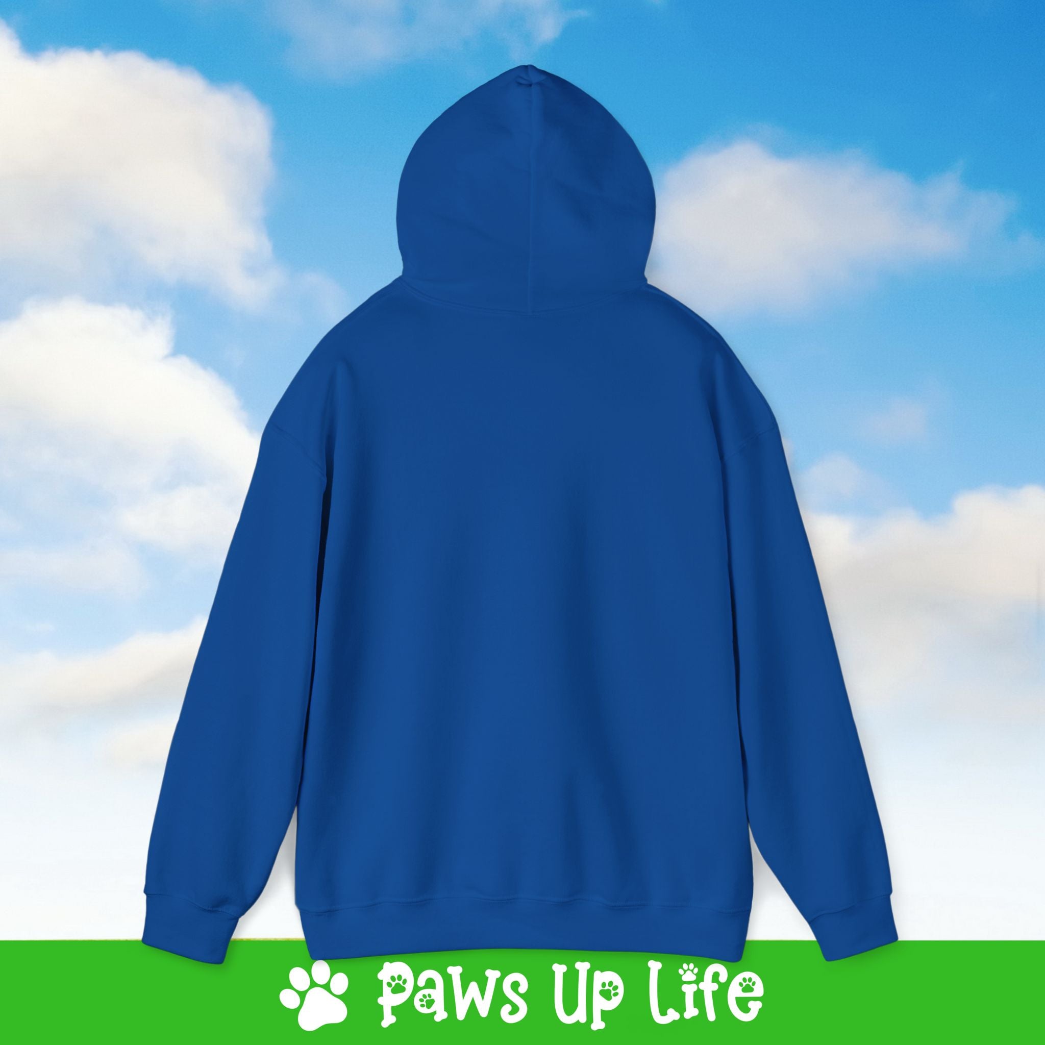 Bernese Mountain Dog Football Cheer Buddy Cheerleading Dog Unisex Hoodie Hooded Sweatshirt Classic Comfy Cotton | Paws Up Life, LLC