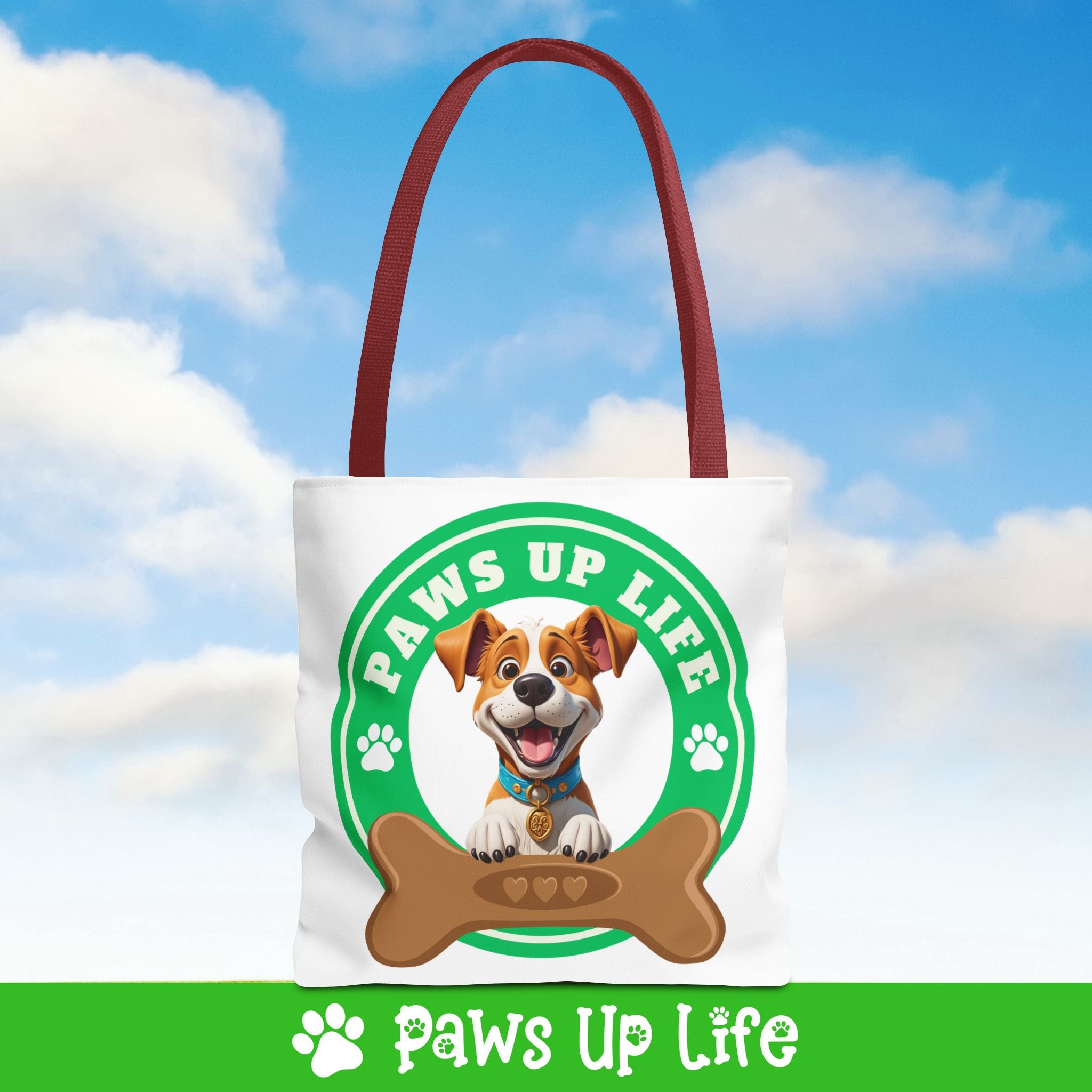 Paws Up Life Brand Tote Bag