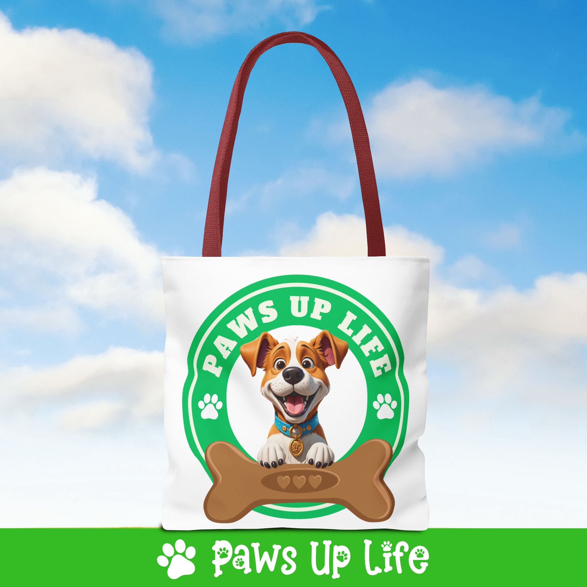 Paws Up Life Brand Tote Bag