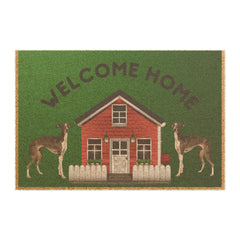 Italian Greyhound Welcome Mat: Elegant Design Tailored for Your Stylish Entryway Doormat 24X16