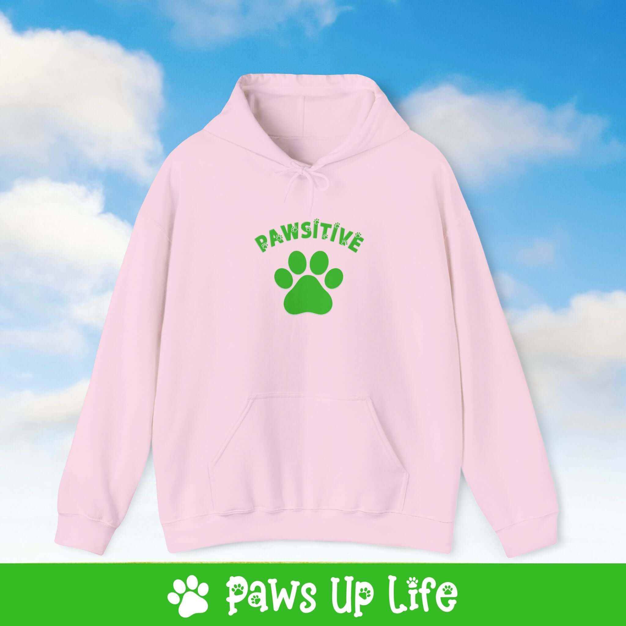 Pawsitive Dog Lovers Hoodie Sweatshirt | Paws Up Life, LLC