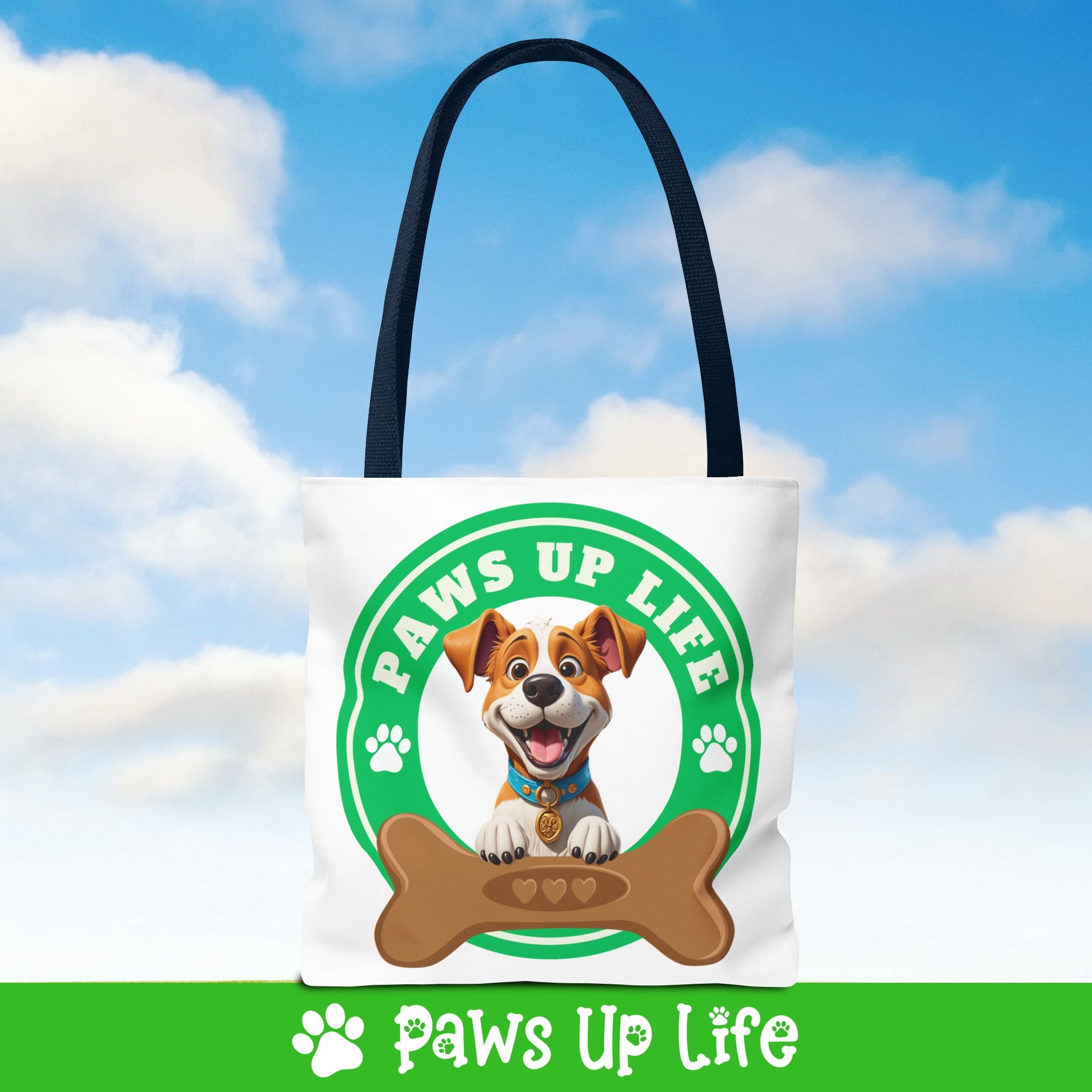 Paws Up Life Brand Tote Bag