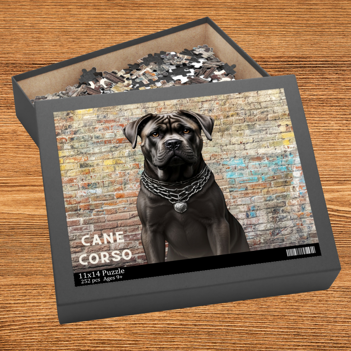 Cane Corso Puzzle - A Challenging Puzzle Featuring the Majestic Italian Breed - Perfect for Dog Lovers and Puzzle Enthusiasts! Choose from (252 or 500-Pieces) Gift For Dog Mom or Dad, Adults and Kids