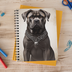 Cane Corso Spiral Notebook - Designed for Dog Lovers, Perfect for Notes and Lists - Gift for Dog Mom or Dad