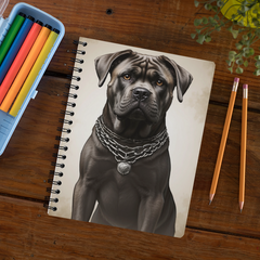 Cane Corso Spiral Notebook - Designed for Dog Lovers, Perfect for Notes and Lists - Gift for Dog Mom or Dad