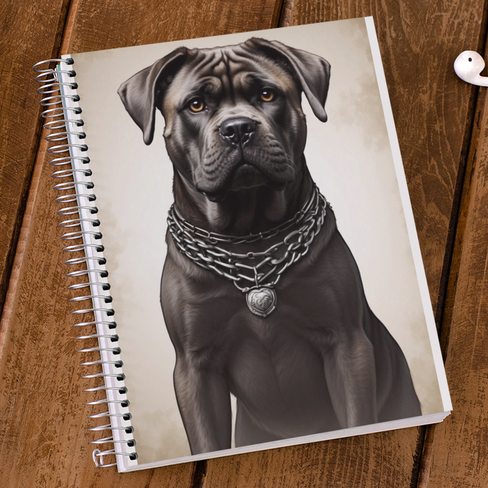 Cane Corso Spiral Notebook - Designed for Dog Lovers, Perfect for Notes and Lists - Gift for Dog Mom or Dad