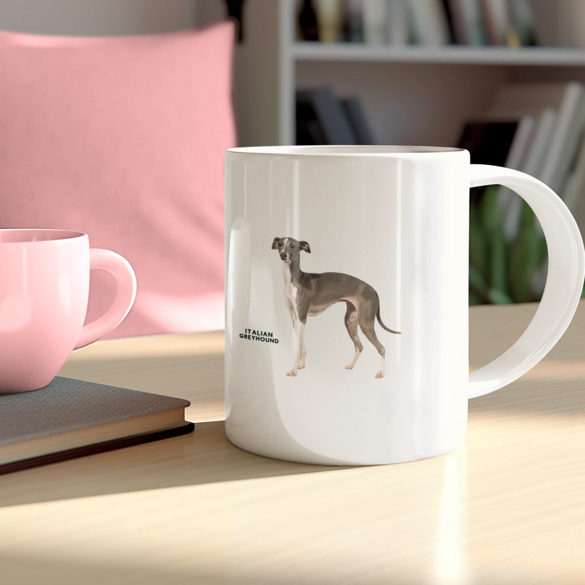 Italian Greyhound 15 oz Ceramic Coffee Mug - Perfect Gift for Dog Mom or Dad - Gift For All Occassions