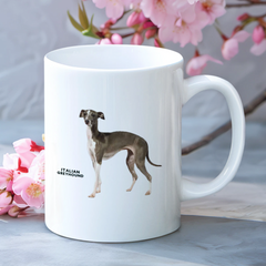 Italian Greyhound 15 oz Ceramic Coffee Mug - Perfect Gift for Dog Mom or Dad - Gift For All Occassions