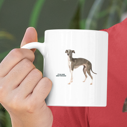 Italian Greyhound 15 oz Ceramic Coffee Mug - Perfect Gift for Dog Mom or Dad - Gift For All Occassions