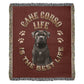 Cane Corso Heirloom Red Blanket: Premium Quality Throw, Gift For Her, Gift For Him, Birthday, Mother's Day, Father's Day, Holidays