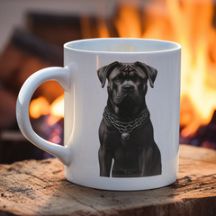 Cane Corso Mug: Showcase the Majestic Italian Breed with Every Sip - Perfect Gift for Dog Lovers, Dog Mom and Dad, Ceramic Mug 15oz