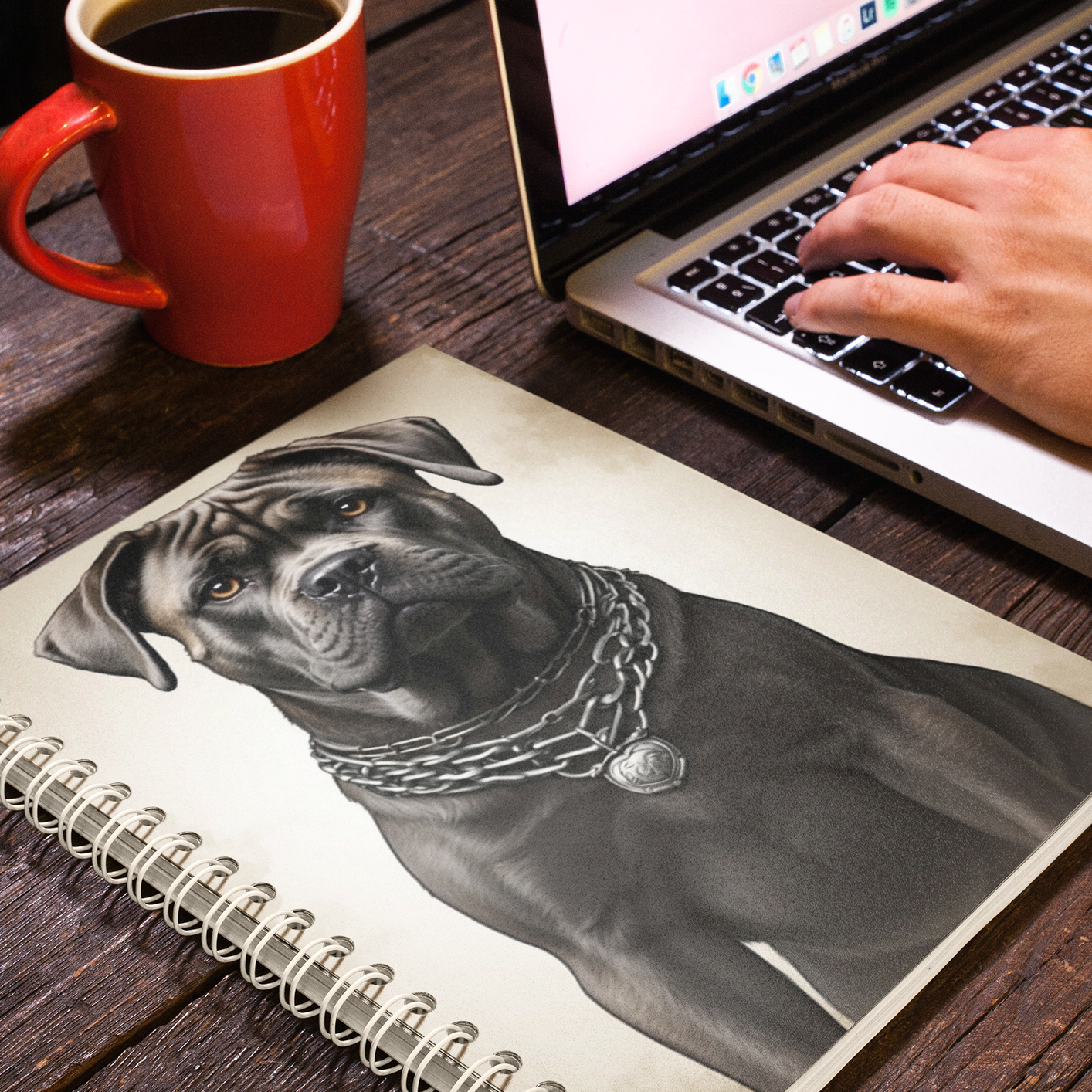 Cane Corso Spiral Notebook - Designed for Dog Lovers, Perfect for Notes and Lists - Gift for Dog Mom or Dad